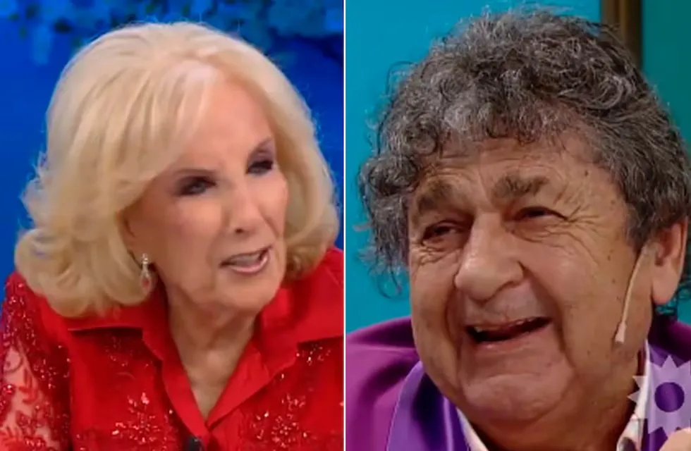 Mirtha Legrand y Cacho de Los Palmeras