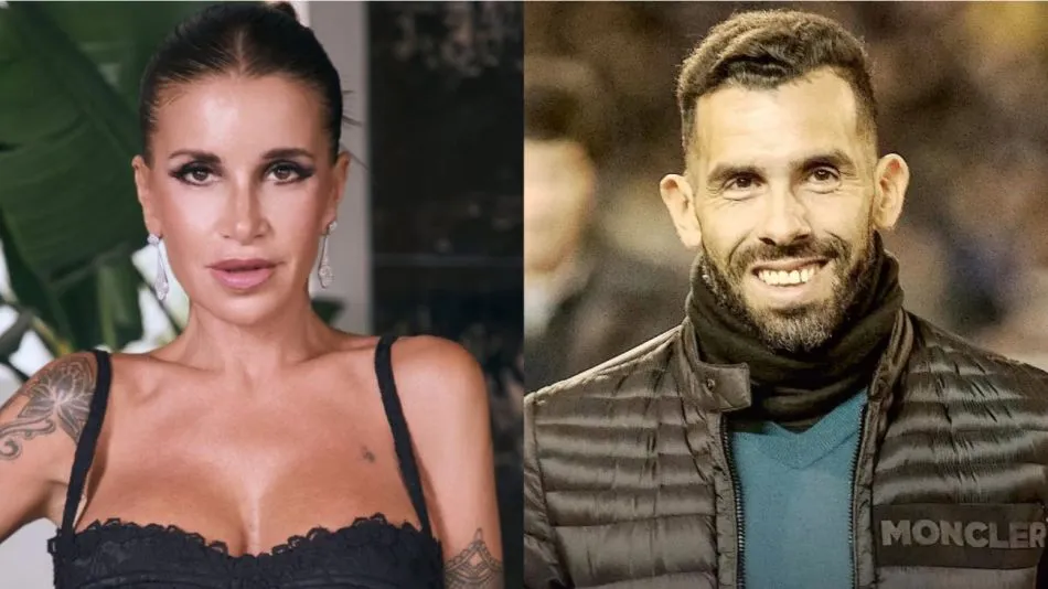 Florencia Peña y Carlos Tevez