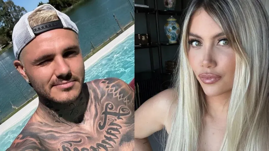 Mauro Icardi y Wanda Nara