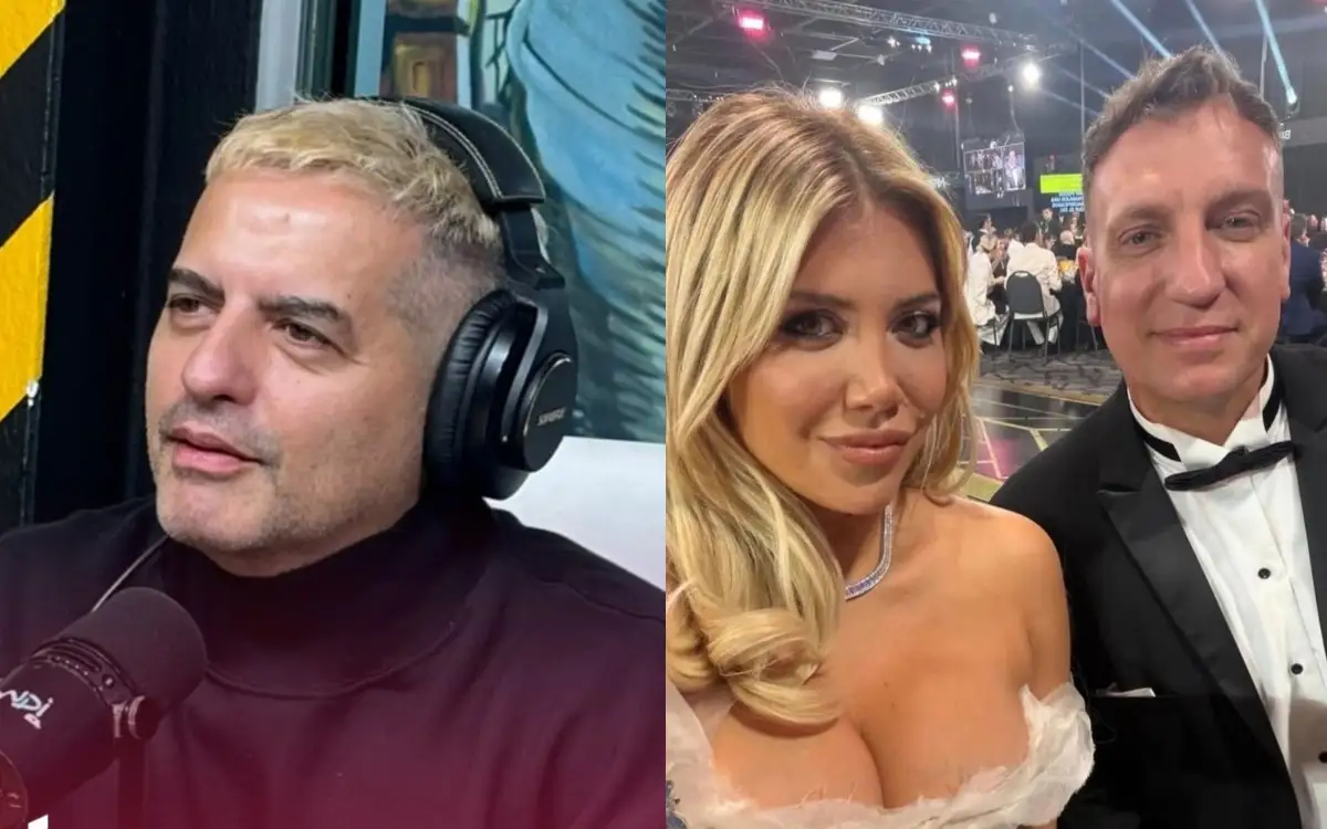 Angel de Brito, Wanda Nara y Maxi López