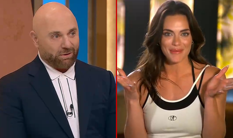 Germán Maritegui y Emilia Attias