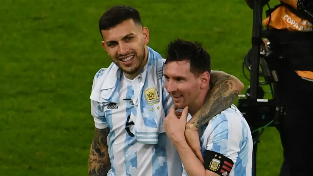 paredes y messi