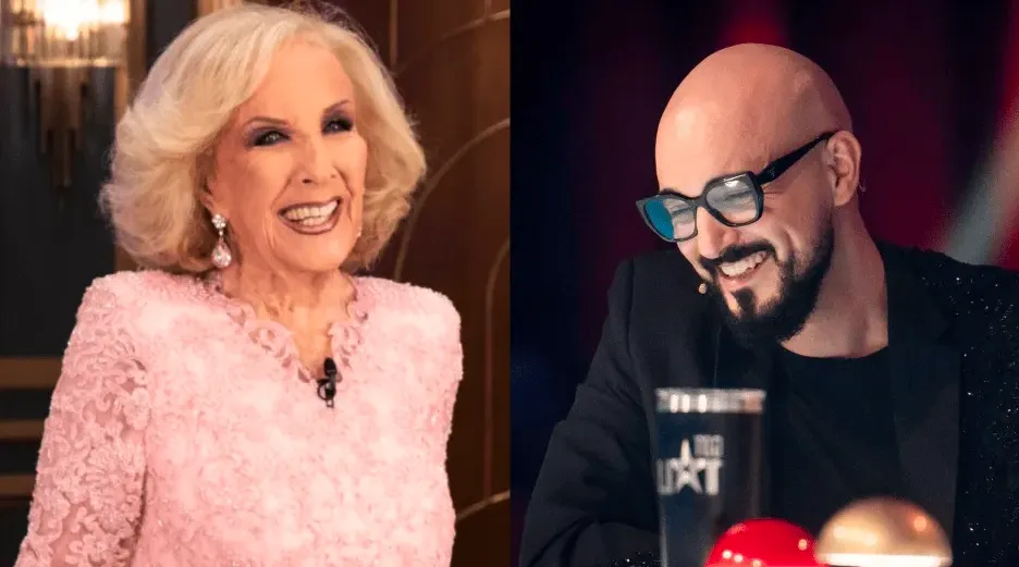 Mirtha Legrand y Abel Pintos