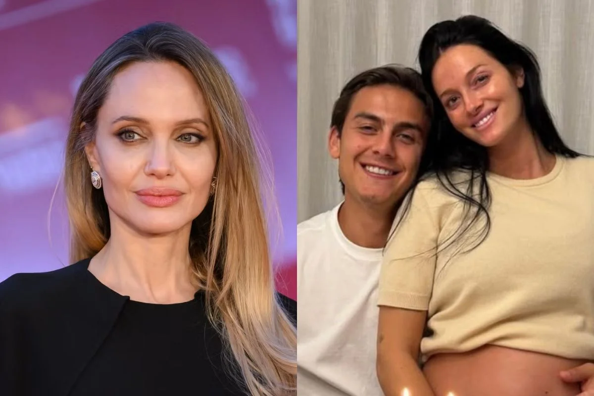 Angelina Jolie, Paulo Dybala y Oriana Sabatini