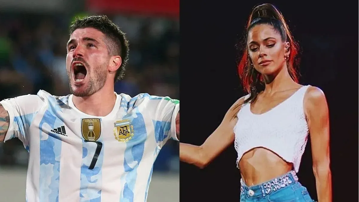 Rodrigo De Paul y Tini Stoessel