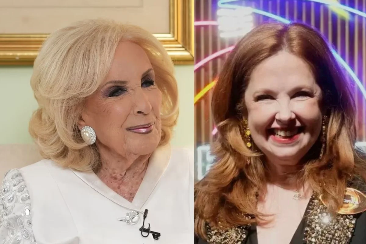Mirtha Legrand y Andrea del Boca