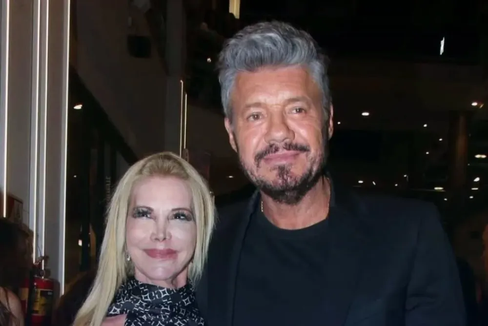 Soledad Aquino y Marcelo Tinelli