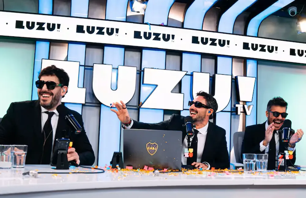 Tinelli en Luzu