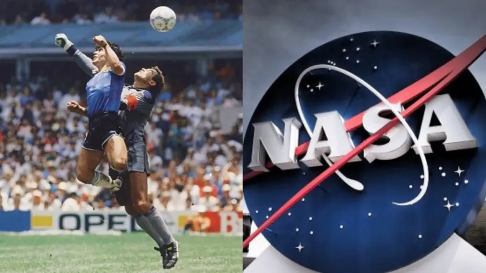 maradona nasa