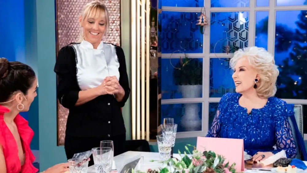 Mirtha Legrand y Jimena Monteverde