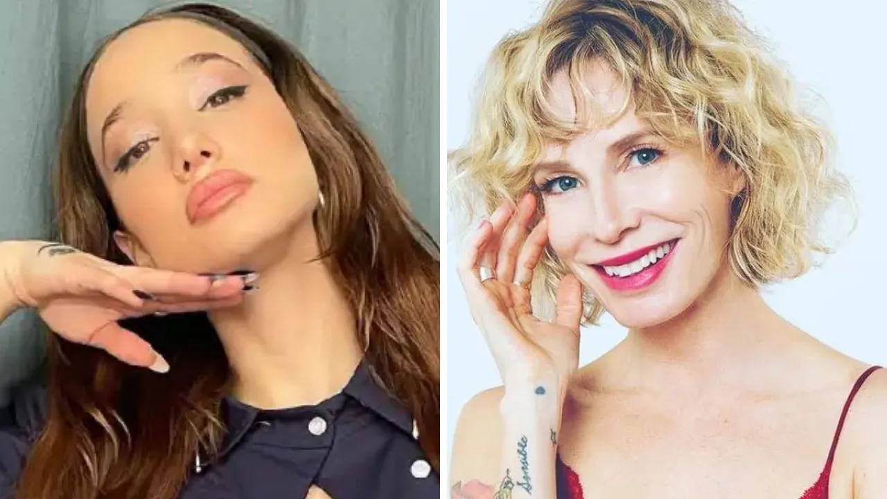 Ángela Torres y Gloria Carrá