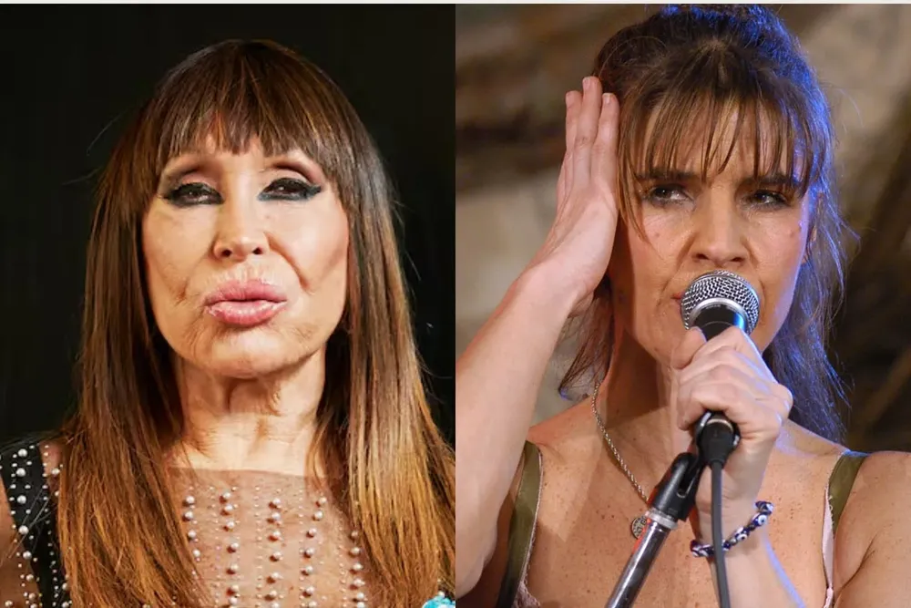 Moria Casan y Fabiana Cantilo