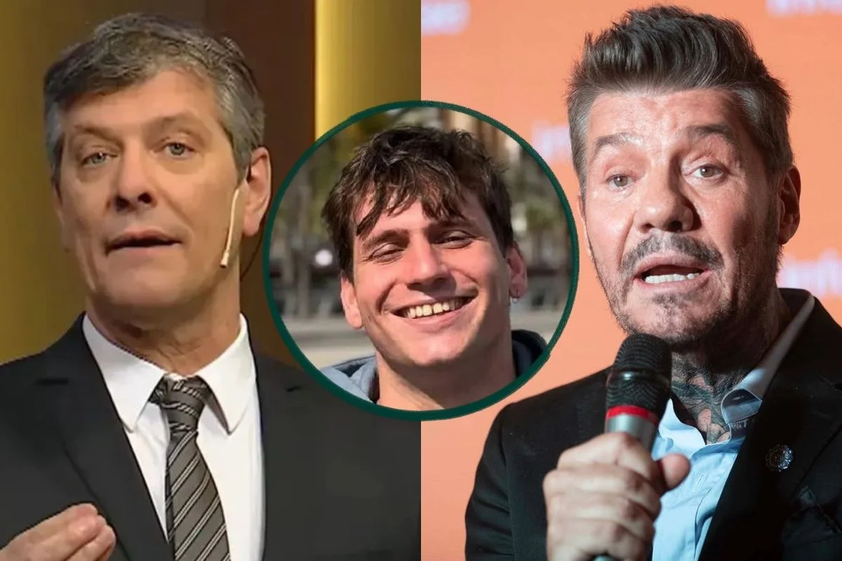 Marcelo Tinelli, Mario Pergolini y Gaspi