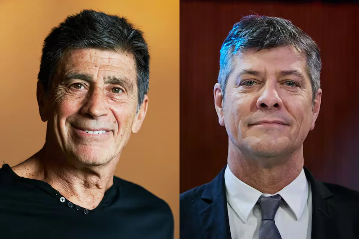 Nicolas Repetto y Mario Pergolini
