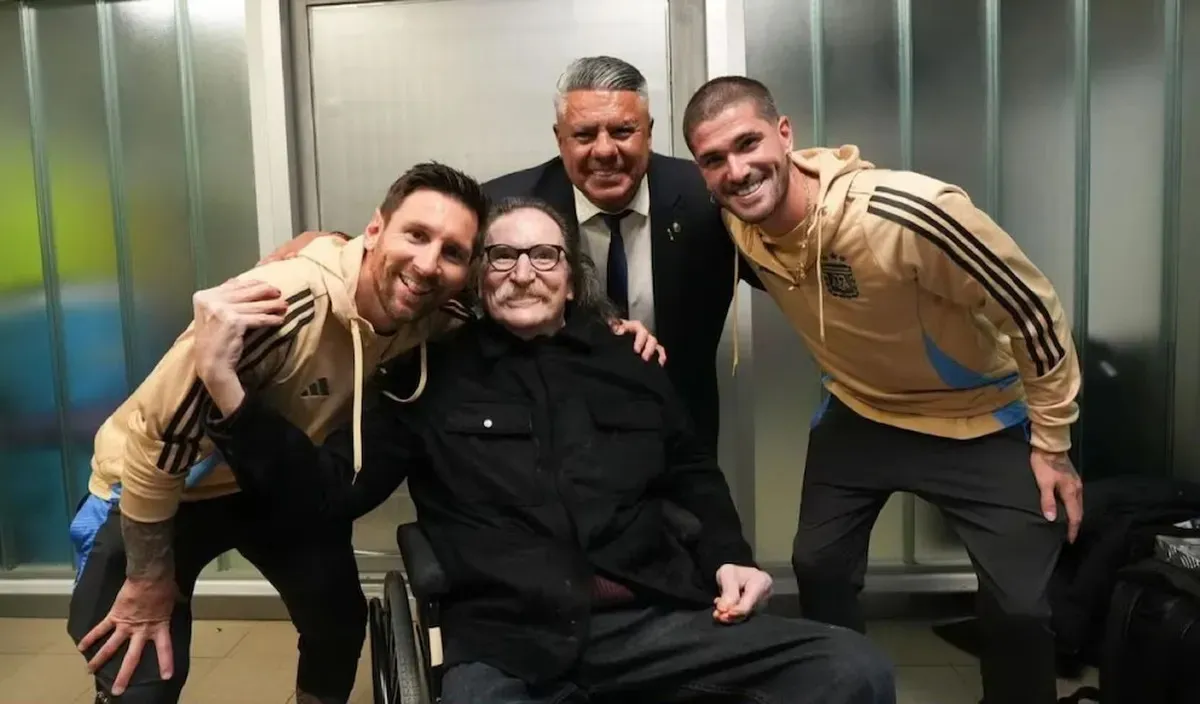 Lionel, Charly, Chiqui y De Paul