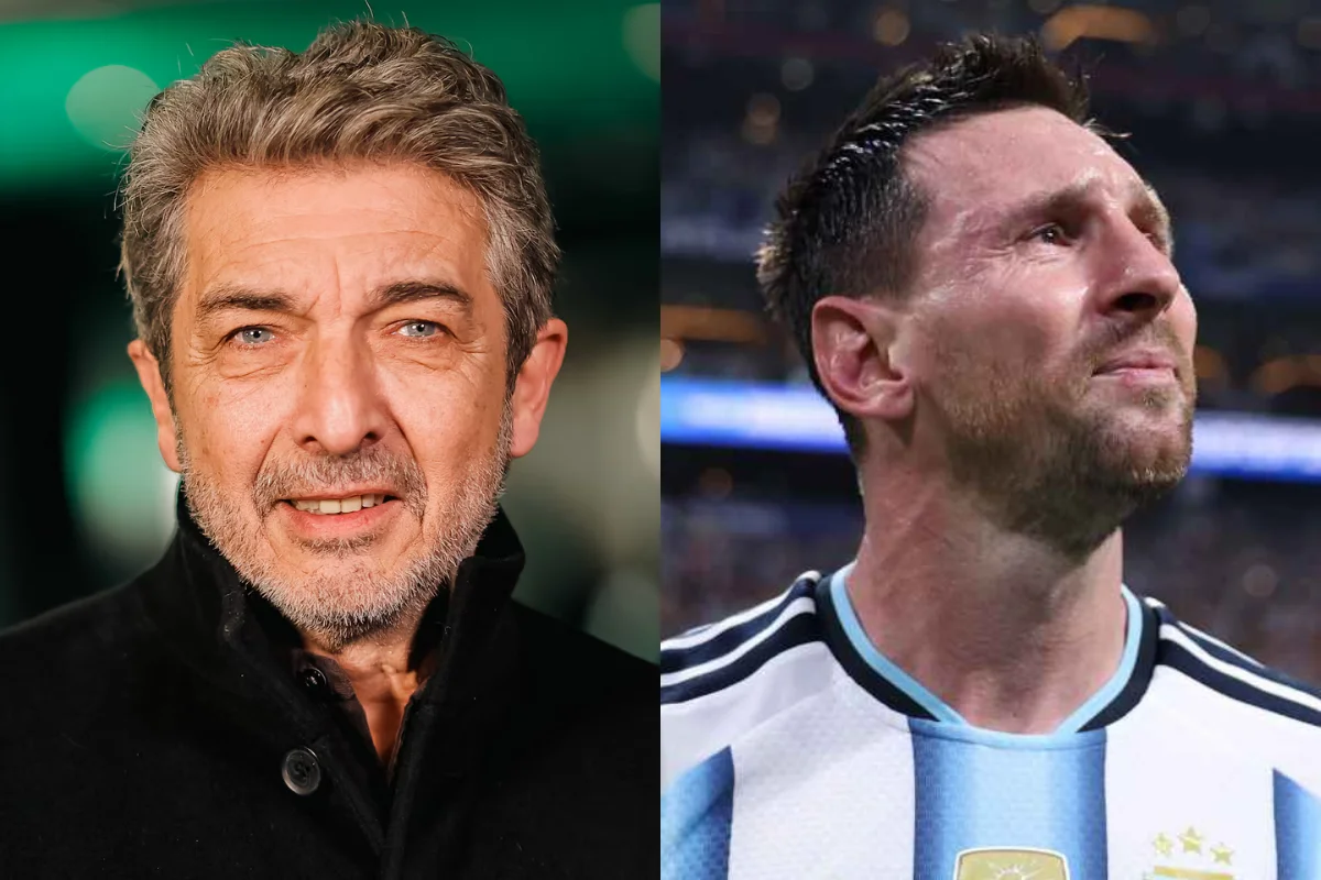 Ricardo Darin y Lionel Messi