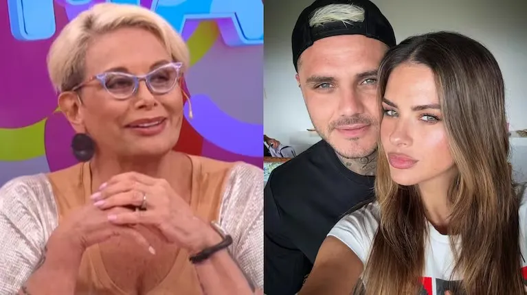 Carmen Barbieri China Suárez y Mauro Icardi