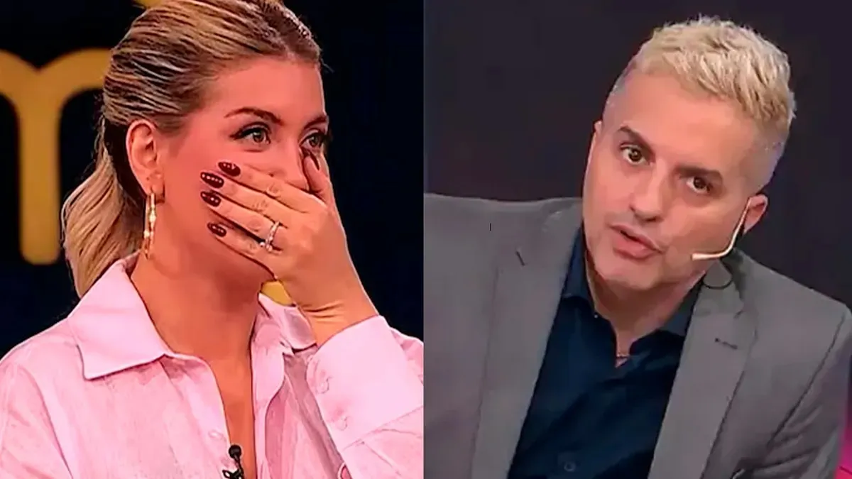 Wanda Nara y Ángel de Brito