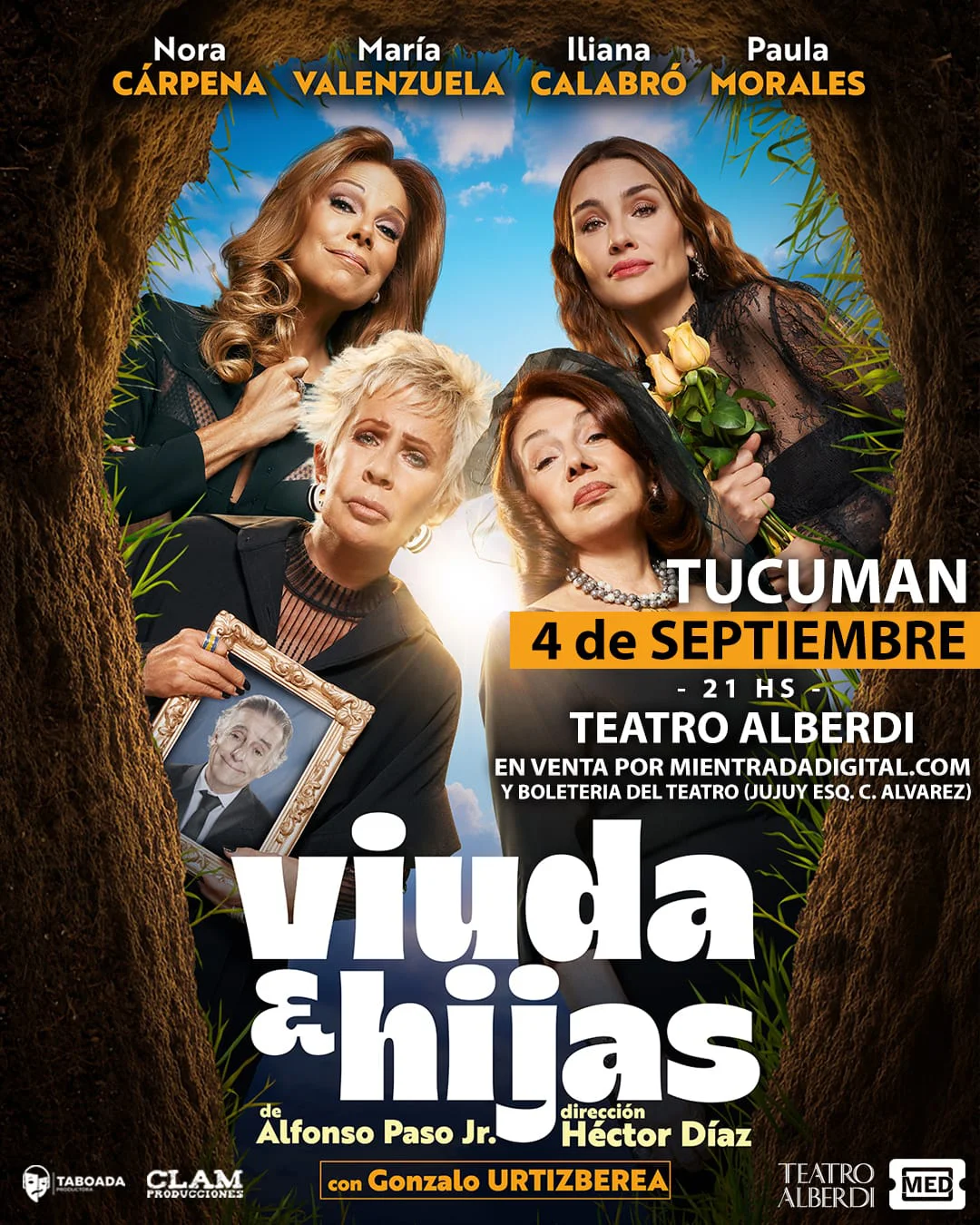 Viuda e hijas
