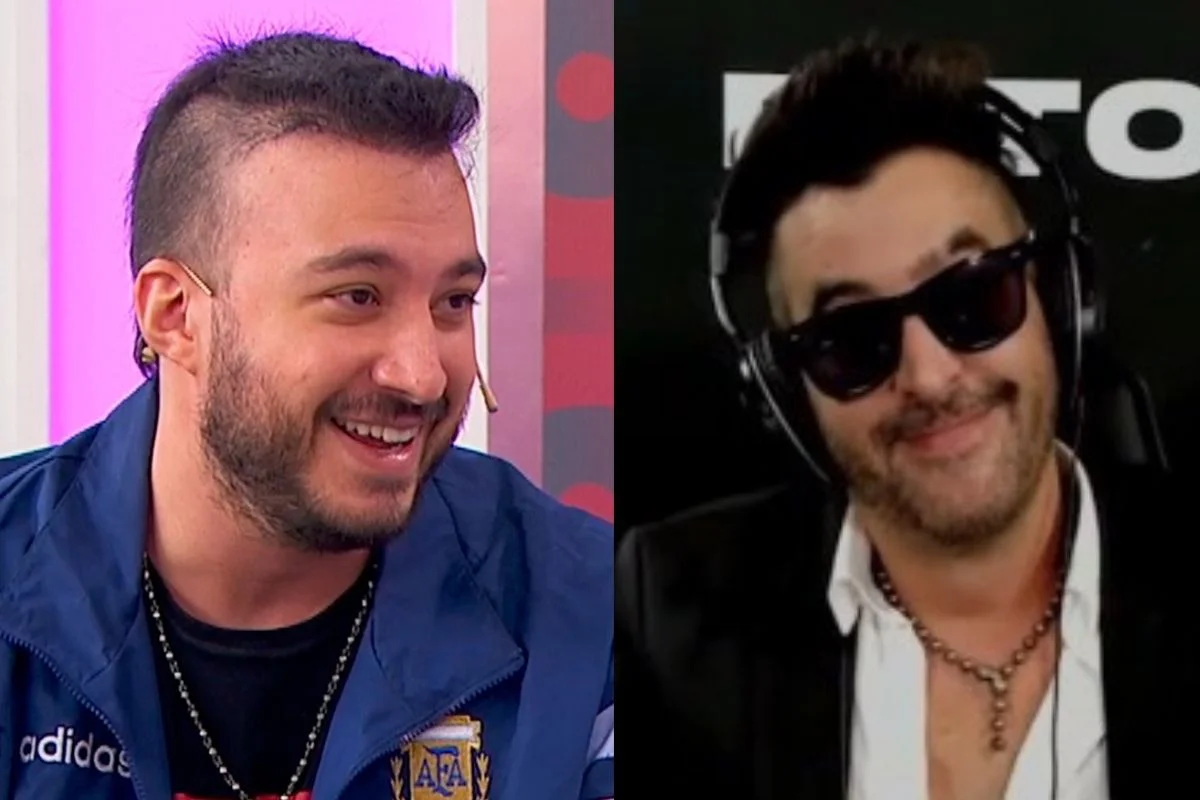 Tomás Rebord y Guilermo Aquino