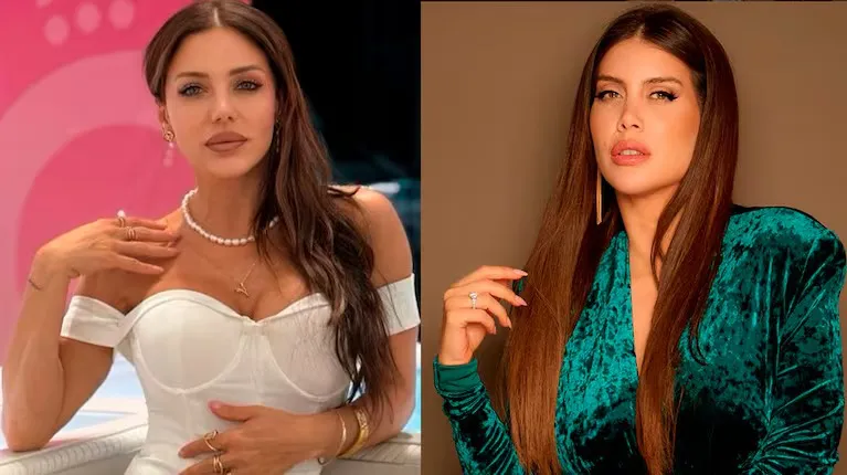 Evangelina Anderson y Wanda Nara