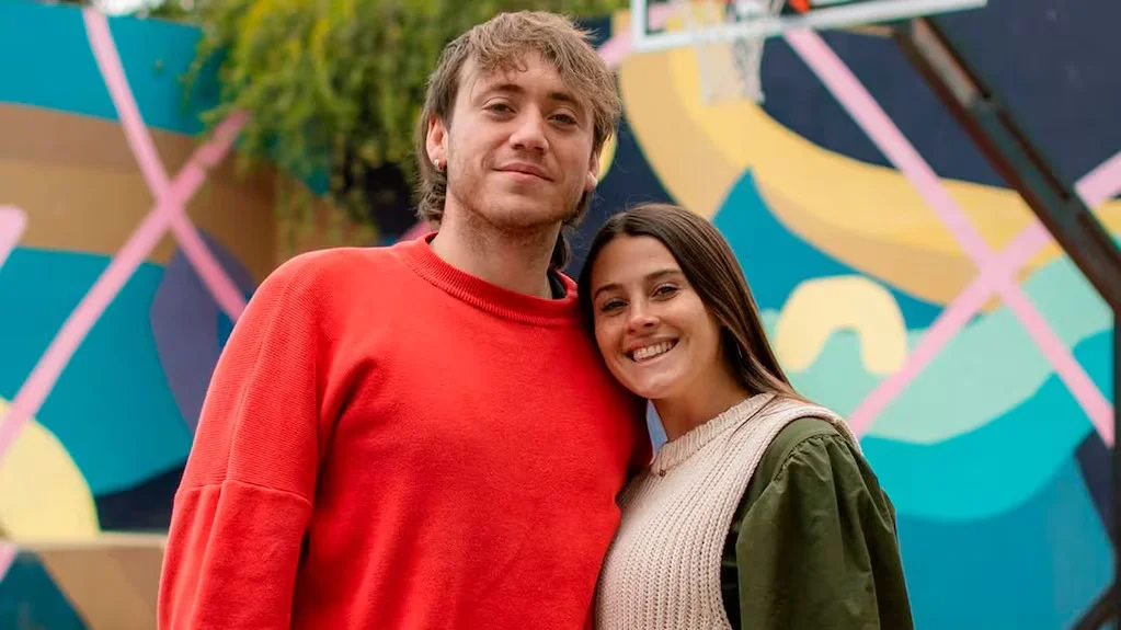 Paulo Londra y Martina Quetglas