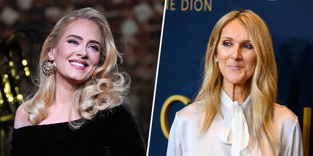 Adele y Celine Dion