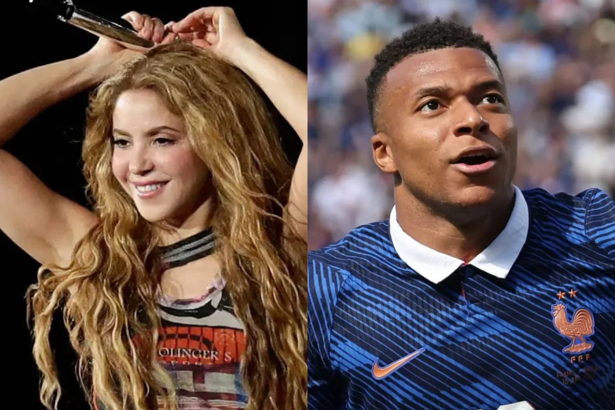 Shakira y Mbappe