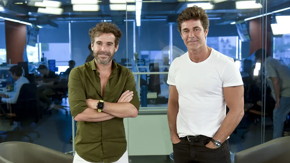 Nicolás Cabré y Mariano Martínez