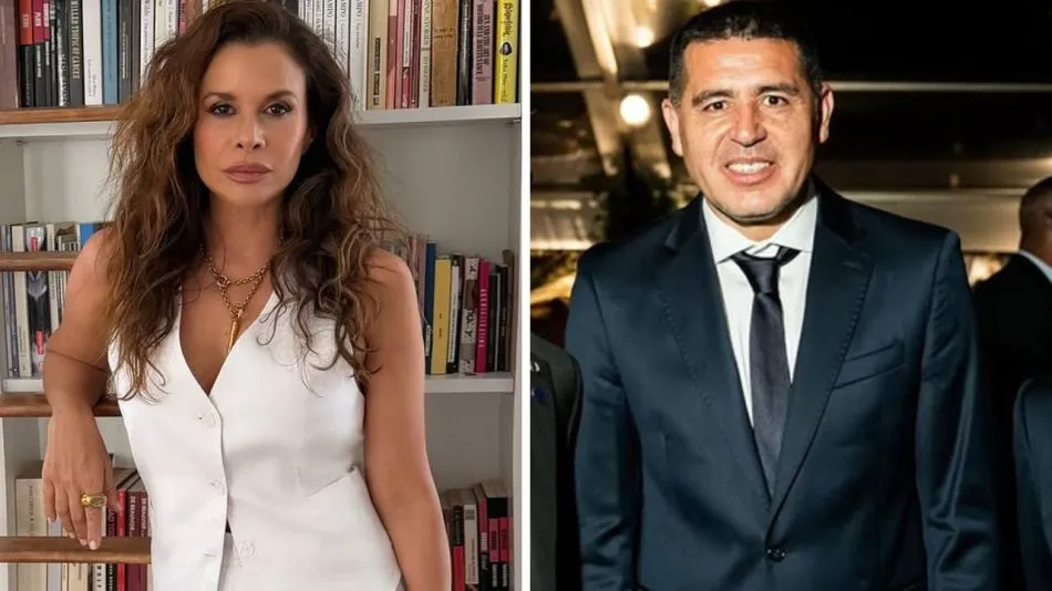 Julieta Ortega y Juan Román Riquelme