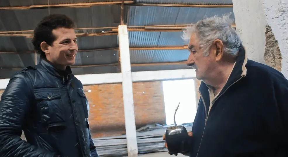 Cachín Selis y Pepe Mujica