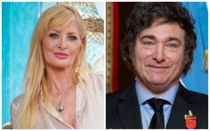 Yuyito González y Javier Milei