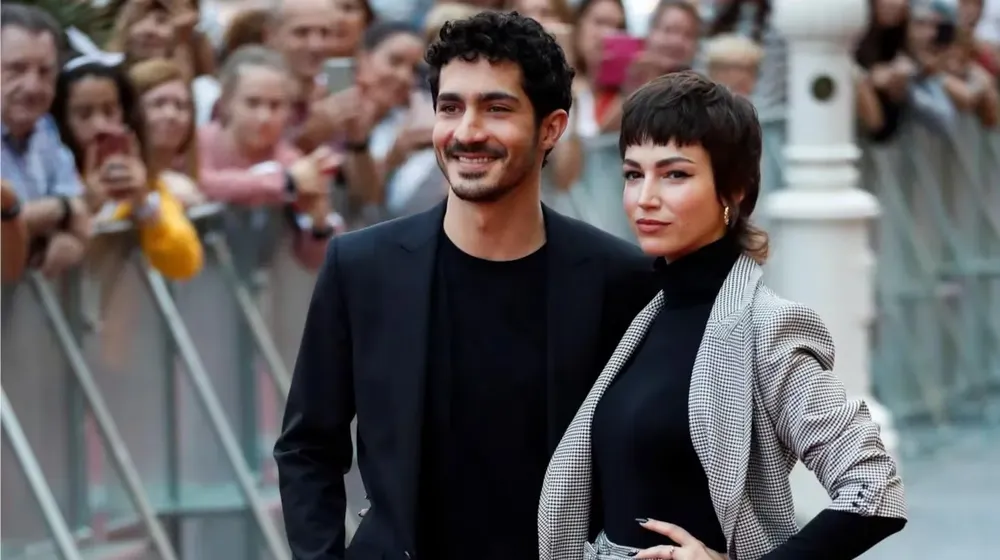 Chino Darin y ursula corbero