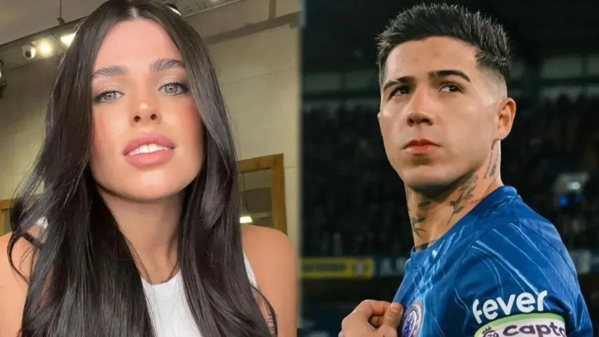 Valentina Cervantes y Enzo Fernández