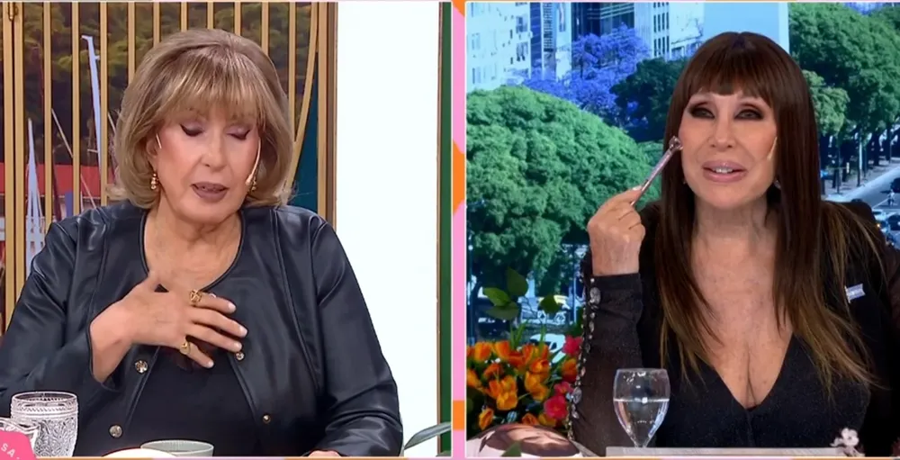 Georgina Barbarossa y Moria Casan