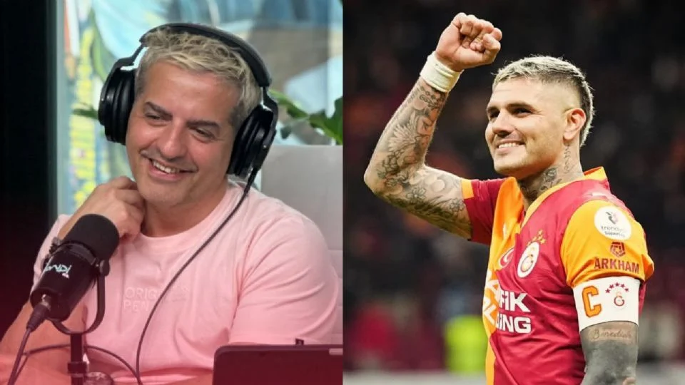 Ángel de Brito y Mauro Icardi