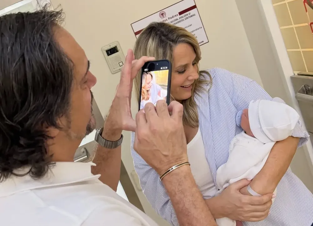 Rocio Marengo con Isidro