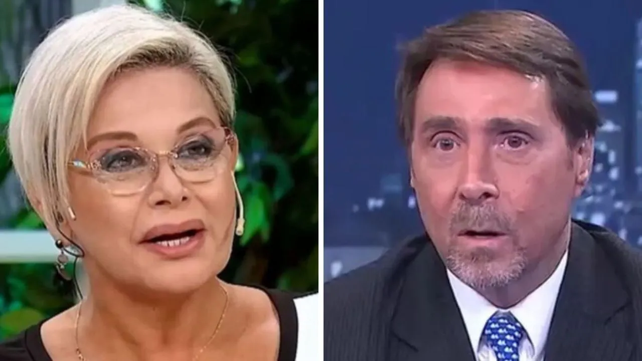 Carmen Barbieri y Eduardo Feinmann