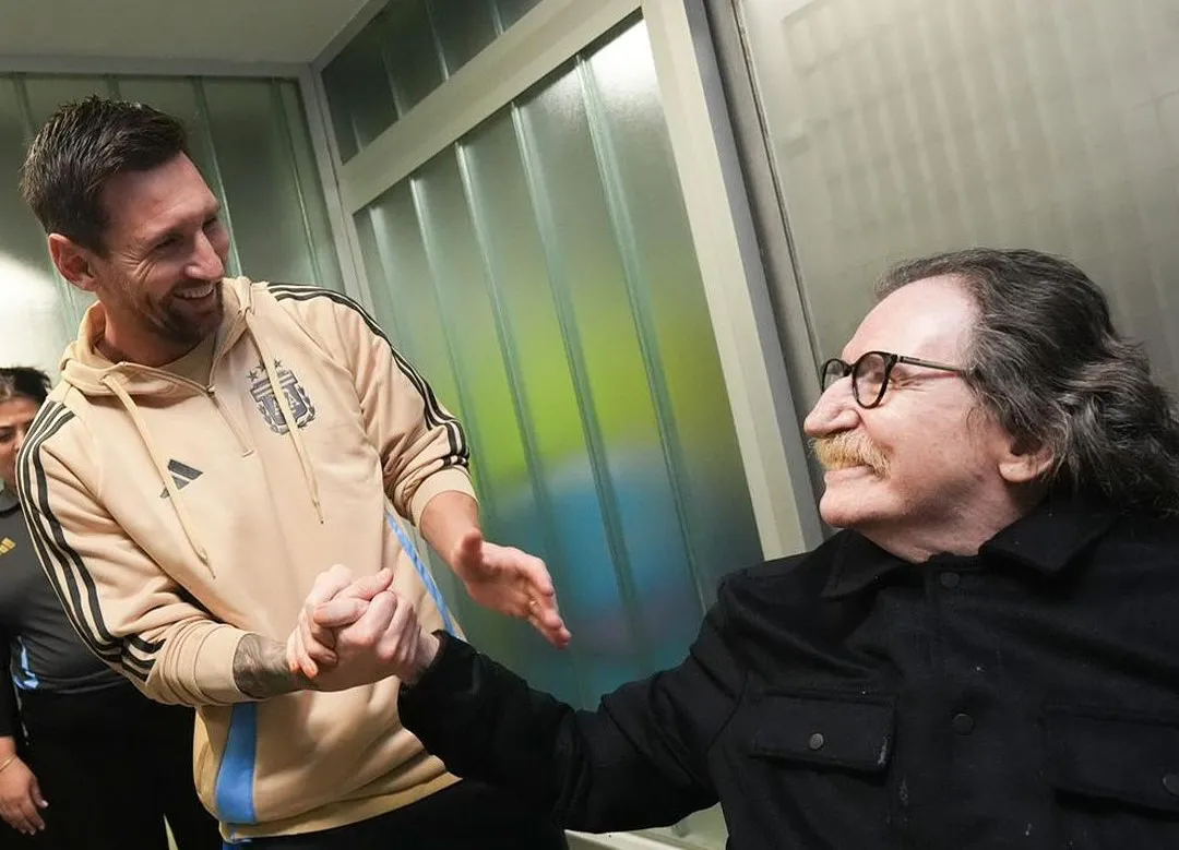 Charly y Messi