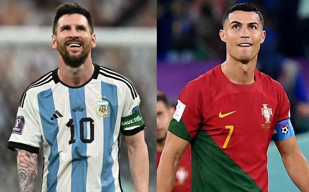 Lionel Messi y Cristiano Ronaldo