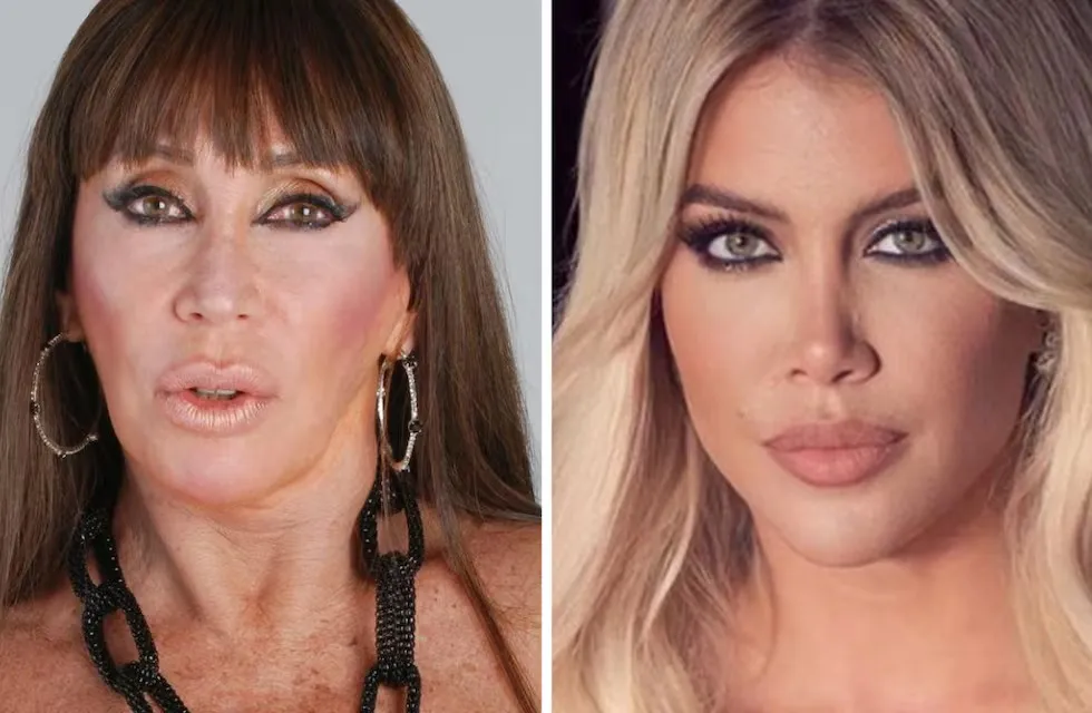 Moria Casán y Wanda Nara