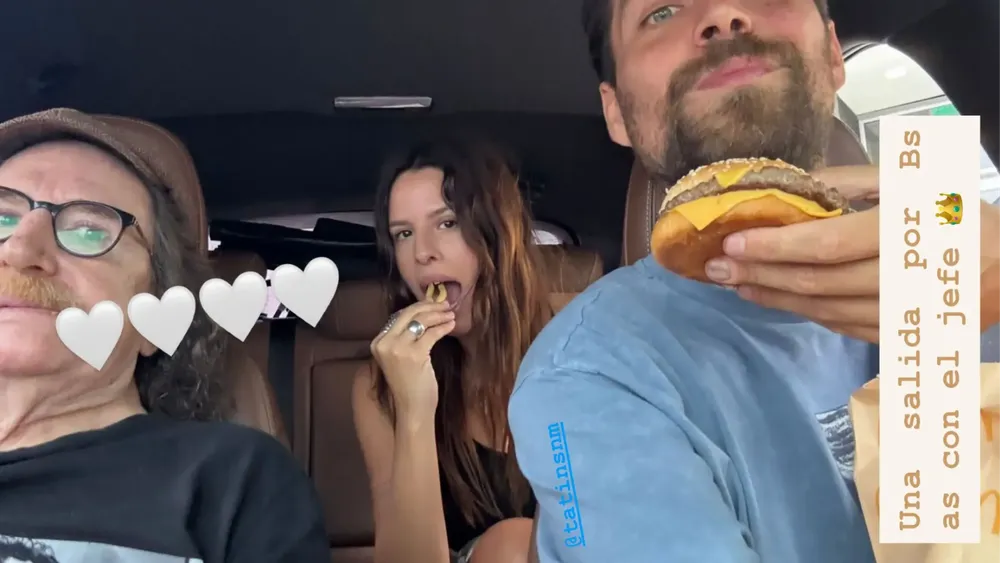 Charly Garcia y Rosario Ortega