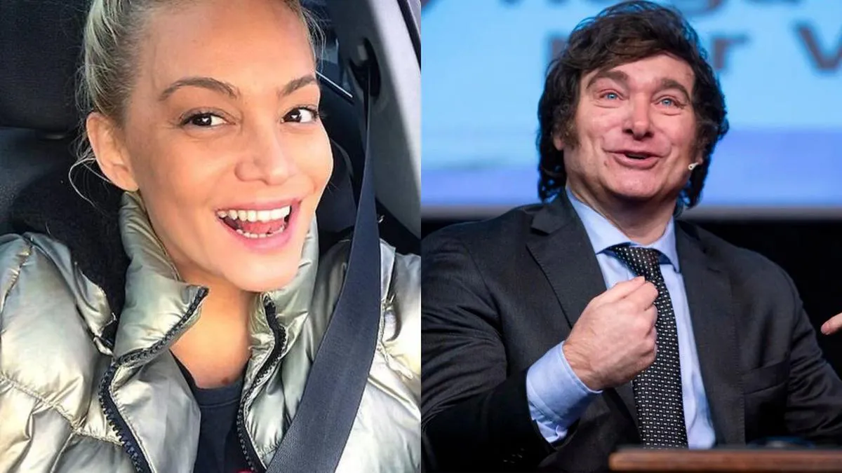 María Eugenia Ritó y Javier Milei