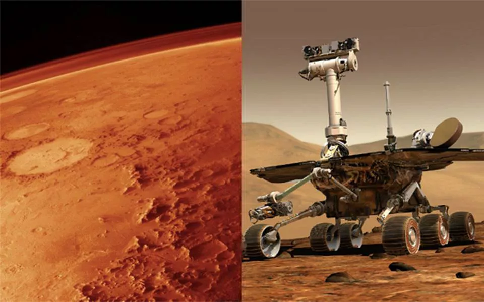 huellas de carbono en Marte