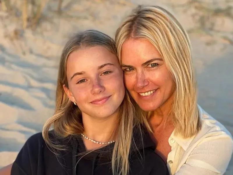 Valeria Mazza e hija