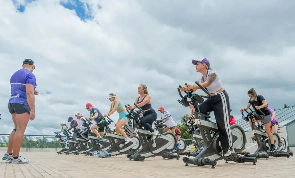 spinning al aire libre