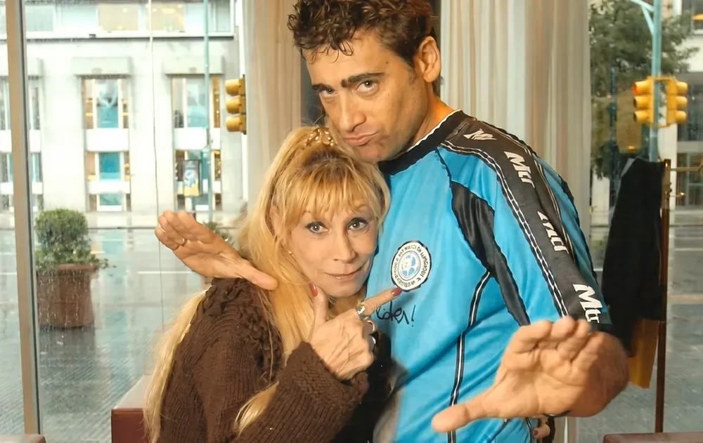 Rodrigo Bueno y Bety Olave