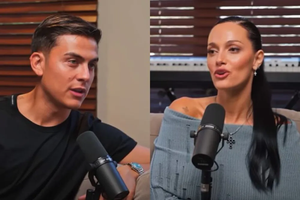 Paulo Dybala y Oriana Sabatini