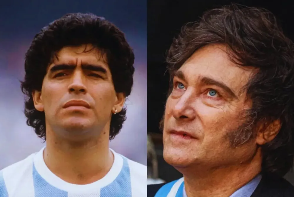 maradona milei