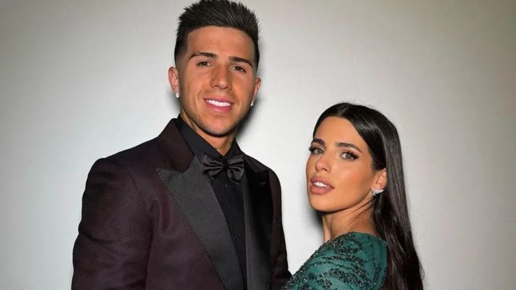 Enzo Fernández y Valentina Cervantes